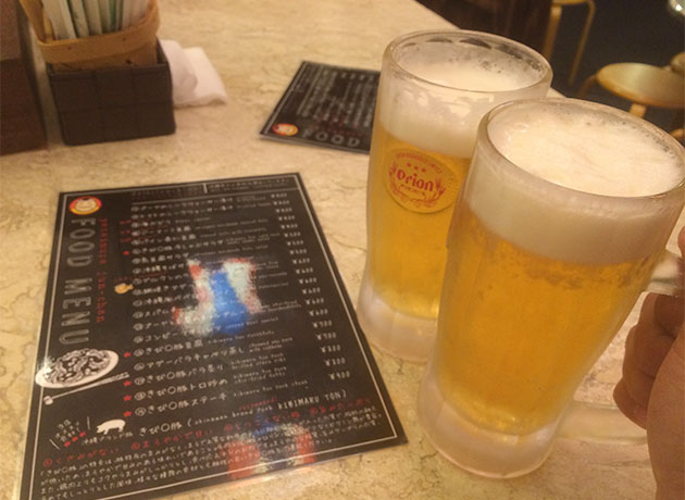 洋琉居酒屋じゅんちゃん-ビール
