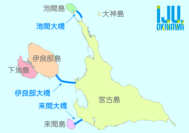 宮古島マップ